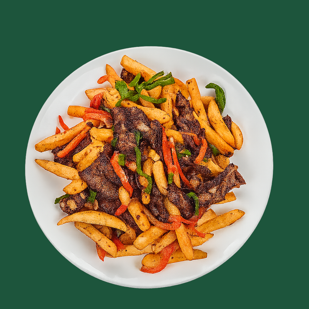 Stir-fry Beef with Fries